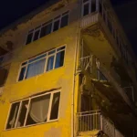 Uskudarda balkon coktu bina tahliye edildi 4f3xtEpC